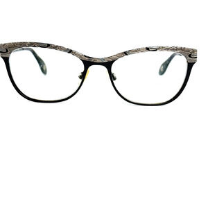 FYSH Eyeglasses Frames Purple 3545 852 52-17-140 Eyewear Frames Only H19075